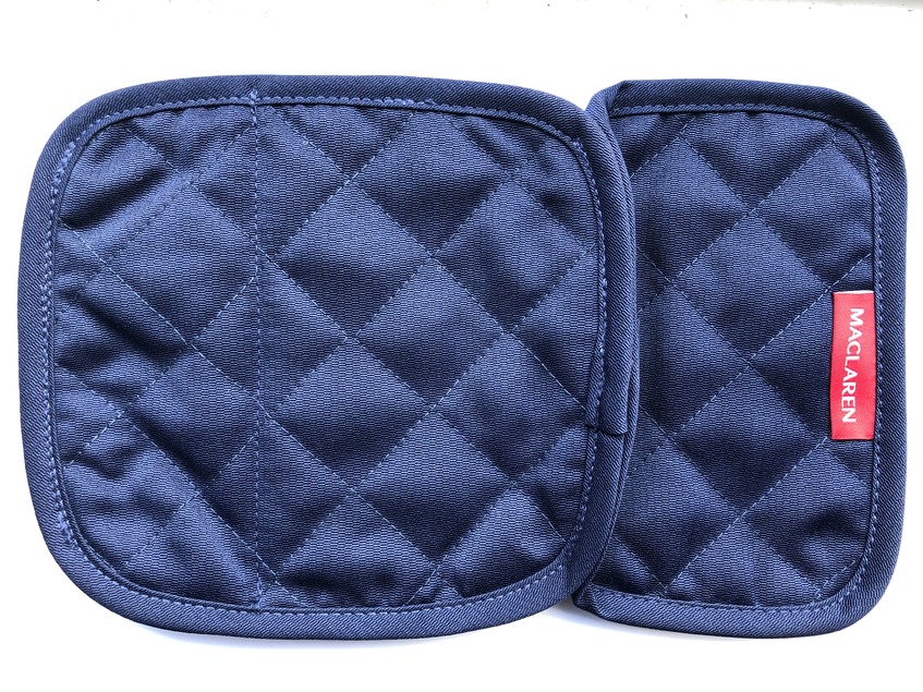 Major Elite Chest Pad Navy/Light Blue