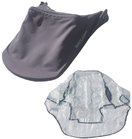 Major Elite Sun Hood & Rain Cover Set Charcoal