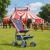 Major Elite Charcoal/Red (inc. footplate) + Storm Cover - view 11