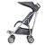 Major Elite Soft Blue/Navy (inc. footplate) + Sun Hood, Rain Cover, Basket, Seat Liner, Lateral Supports & Chest Pad - view 4