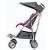 Maclaren Major Elite Charcoal/Red + Sun Hood, Rain Cover, Basket, Seat Liner, Lateral Supports & Chest Pad - view 4