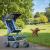Major Elite Soft Blue/Navy (inc. footplate) + Sun Hood, Rain Cover & Basket - view 7